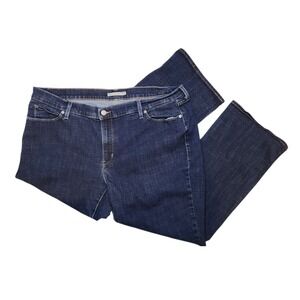 Levi's Womens Classic Stretch Boot Cut Jeans, Blue, Plus Size, 22W